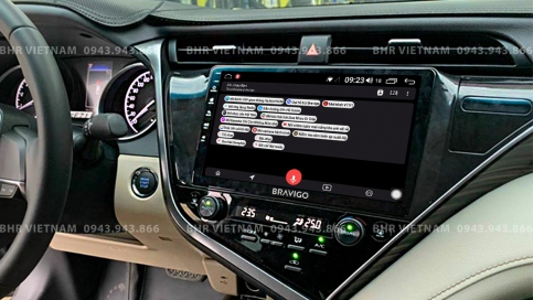 Màn hình DVD Android liền camera 360 xe Toyota Camry 2019 - nay | Bravigo Ultimate (6G+128G)  